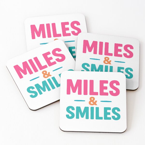 Item preview, Miles & Smiles designed and sold by NerdyRunner.