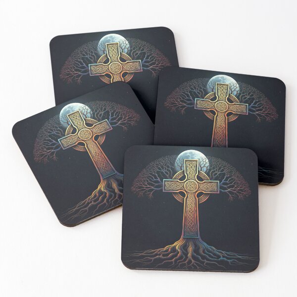 Item preview, Celtic cross with tree of life designed and sold by Talpha.