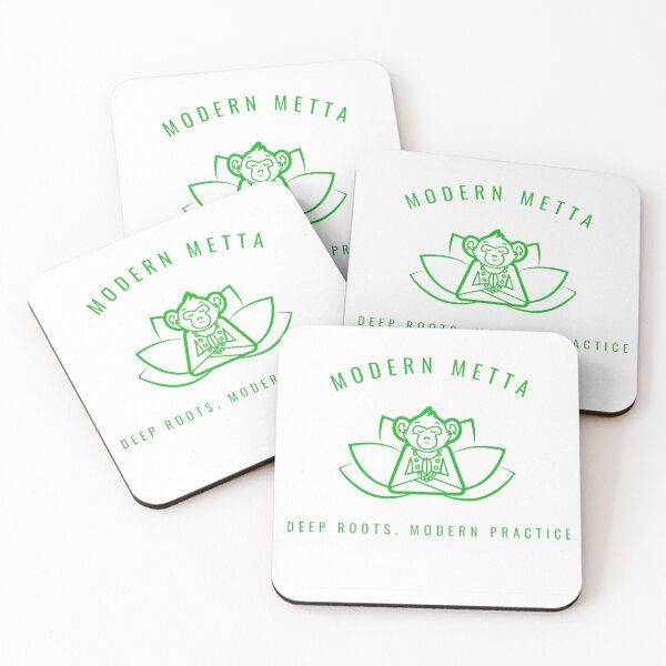 Item preview, Modern Metta Logo – Green Edition designed and sold by ModernMettaCo.