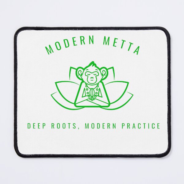 Item preview, Modern Metta Logo – Green Edition designed and sold by ModernMettaCo.