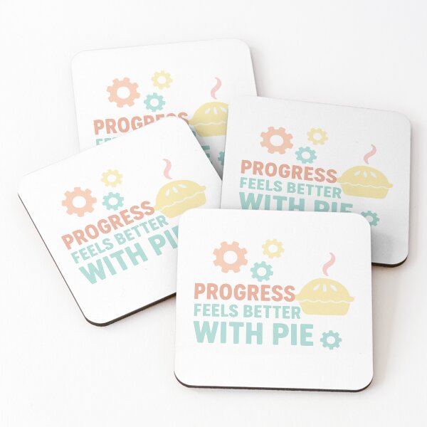 Item preview, Progress Feels Better With Pie designed and sold by Magic maker.