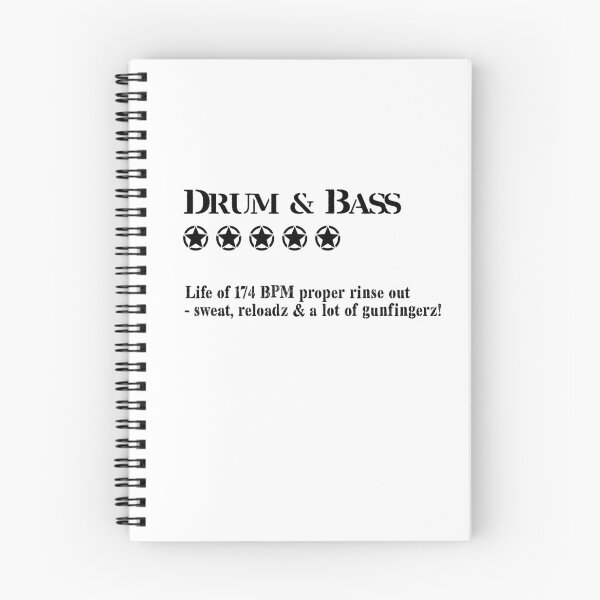 Item preview, Drum & Bass 5 stars rating designed and sold by WULFLAND ARTS.