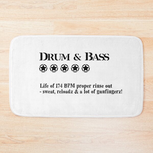 Item preview, Drum & Bass 5 stars rating designed and sold by WULFLAND ARTS.