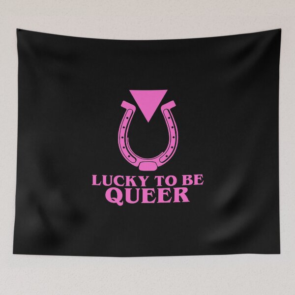 Item preview, Lucky to be queer designed and sold by remerasnerdas.