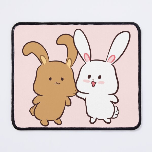 Item preview, Nua and Nia love bunnies couple cute love moments designed and sold by zand-n-zive.