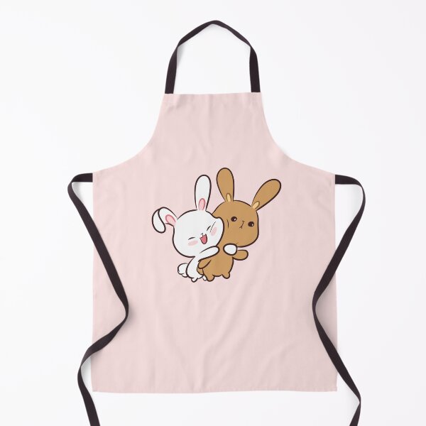 Item preview, Nua and Nia love bunnies couple cute love moments designed and sold by zand-n-zive.