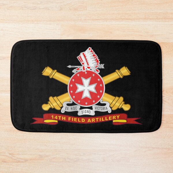 Item preview, Army - 14th Field Artillery w Br - Ribbon designed and sold by Military Insignia Products.