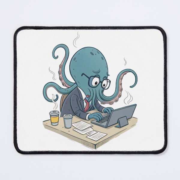 Item preview, Hilarious Office Kraken designed and sold by SignumShop.