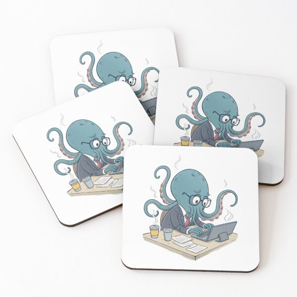 Item preview, Hilarious Office Kraken designed and sold by SignumShop.