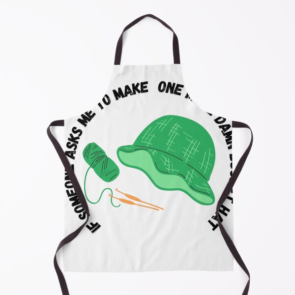 Item preview, If Someone Asks Me to Make One More Bucket Hat (Crochet / Knitting) designed and sold by DataUnicorn.