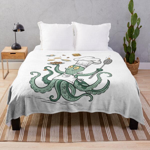 Item preview, Funny Cooking Kraken designed and sold by SignumShop.