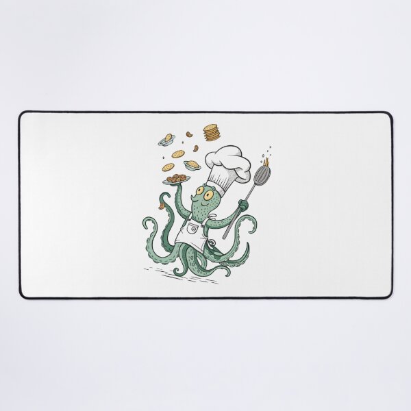 Item preview, Funny Cooking Kraken designed and sold by SignumShop.