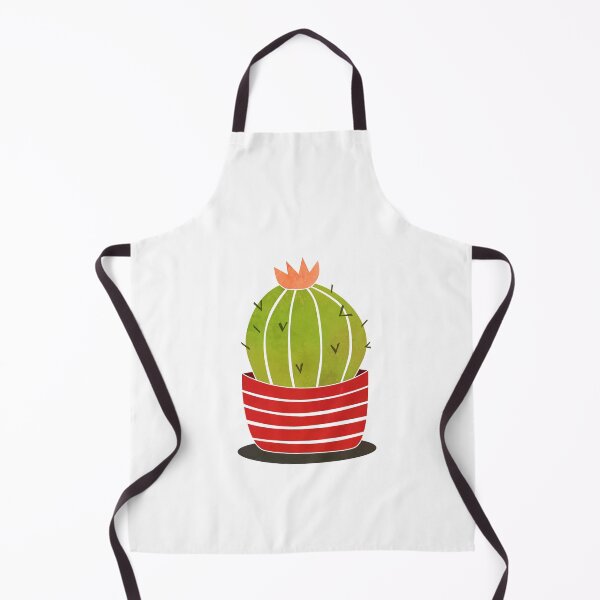 Item preview, Barrel cactus in a red pot designed and sold by Krokoneil.