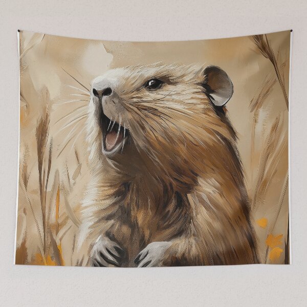 Item preview, Stunning Mole Painting for Home & Office designed and sold by LazyOwlStore.