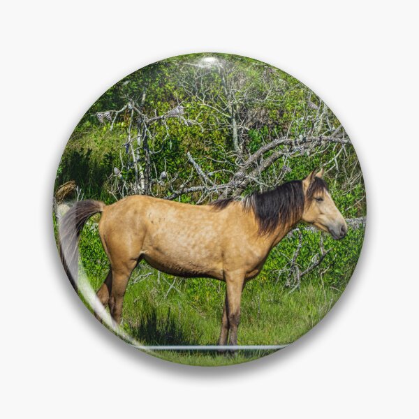 Item preview, Lone and Wild Brown Pony designed and sold by ShorelineImages.