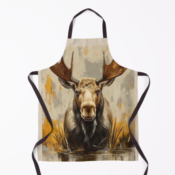 Item preview, Impresionante pintura de alce para el hogar y la oficina designed and sold by LazyOwlStore.