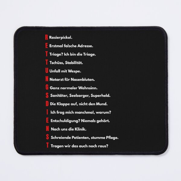 Item preview, Emergency services - Between blue lights and nonsense designed and sold by ShiftStorm.