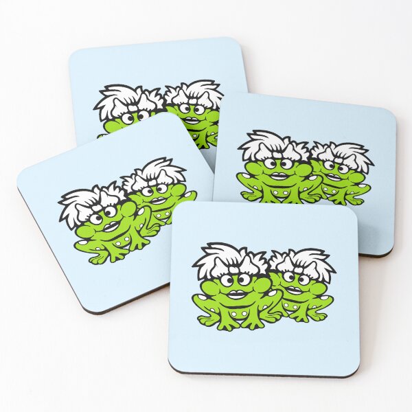 Item preview, 2 Frog Women Girls Team Friends Couple Funny Hair Bow designed and sold by shirt-o-mat.