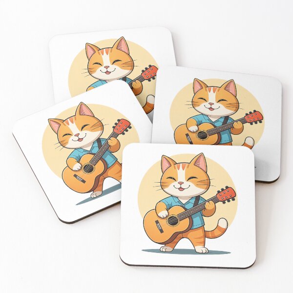 Item preview, Catnip Crooner: The Tabby Troubadour designed and sold by ForeverPrintsOK.