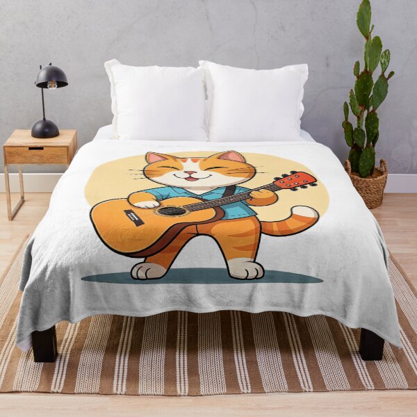 Item preview, Catnip Crooner: The Tabby Troubadour designed and sold by ForeverPrintsOK.