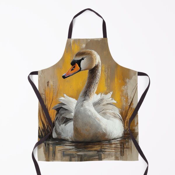 Item preview, Stunning Swan Painting for Home & Office designed and sold by LazyOwlStore.