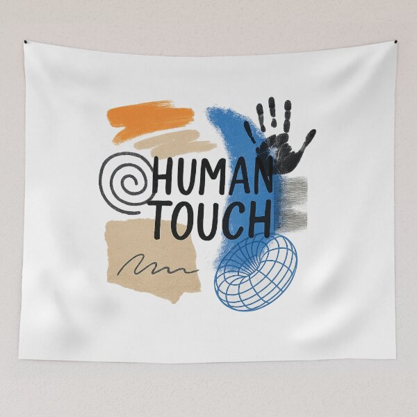 Item preview, Human Touch Mixed Media Artwork designed and sold by Nuvijo.