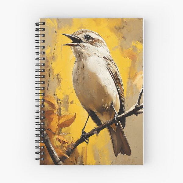 Item preview, Stunning Nightingale bird Painting for Home & Office designed and sold by LazyOwlStore.