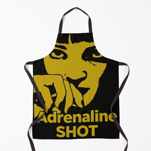 Item preview, "Adrenaline SHOT" Bold Yellow & Black Art designed and sold by vaerk.