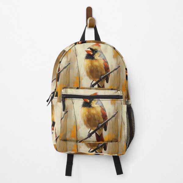 Item preview, Stunning Northern cardinal bird Painting for Home & Office designed and sold by LazyOwlStore.