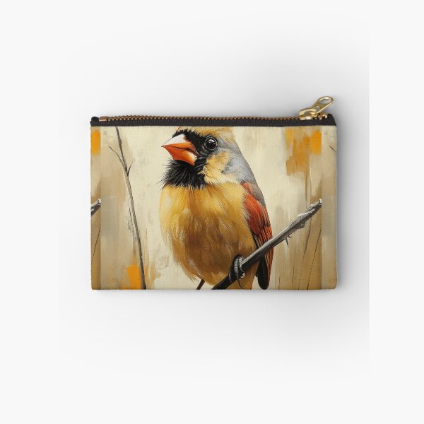 Item preview, Stunning Northern cardinal bird Painting for Home & Office designed and sold by LazyOwlStore.