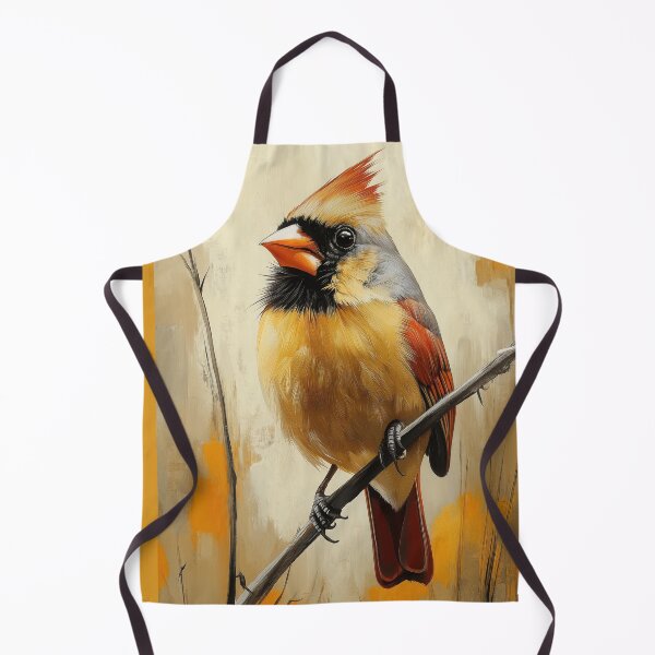 Item preview, Stunning Northern cardinal bird Painting for Home & Office designed and sold by LazyOwlStore.