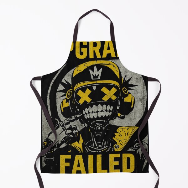 Item preview, "Upgrade Failed" Dystopian Cyberpunk Art designed and sold by vaerk.