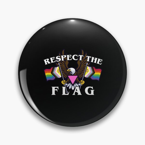 Item preview, Respect the flag (queer) designed and sold by remerasnerdas.