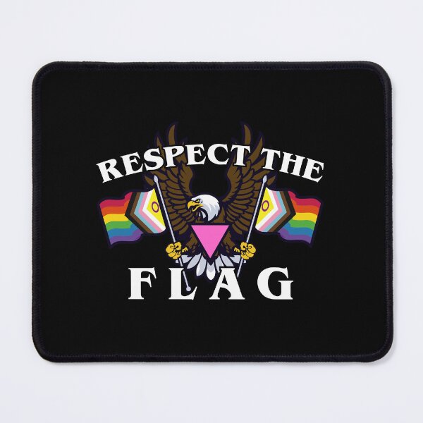 Item preview, Respect the flag (queer) designed and sold by remerasnerdas.