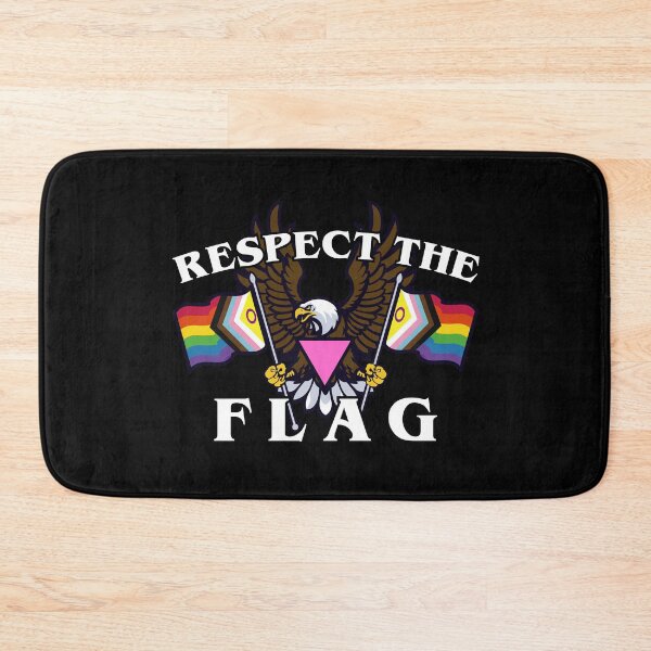 Item preview, Respect the flag (queer) designed and sold by remerasnerdas.
