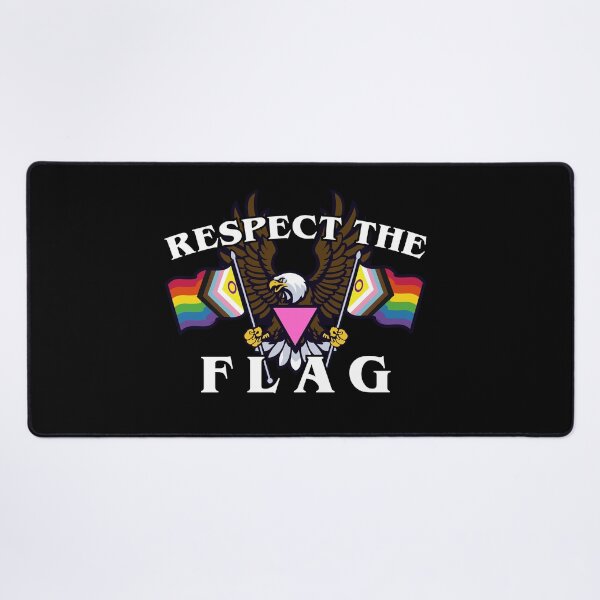 Item preview, Respect the flag (queer) designed and sold by remerasnerdas.