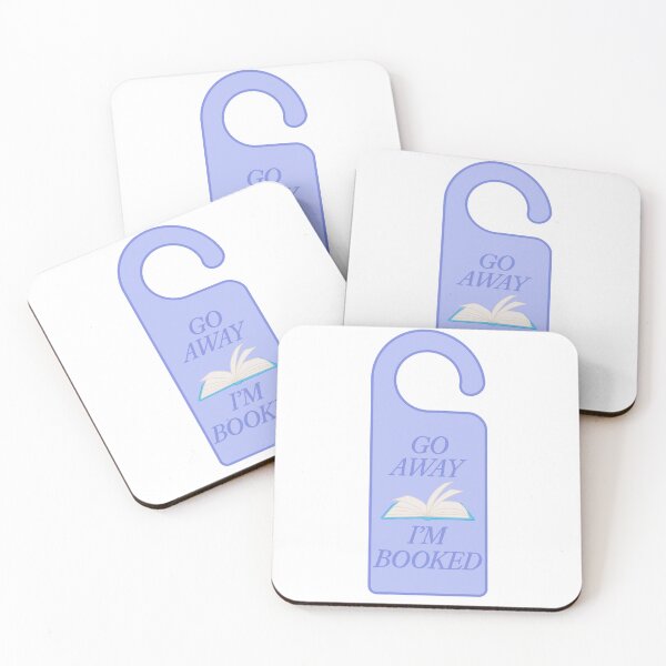 Item preview, Go Away I’m Booked Hotel Door Hanger  designed and sold by evereads.