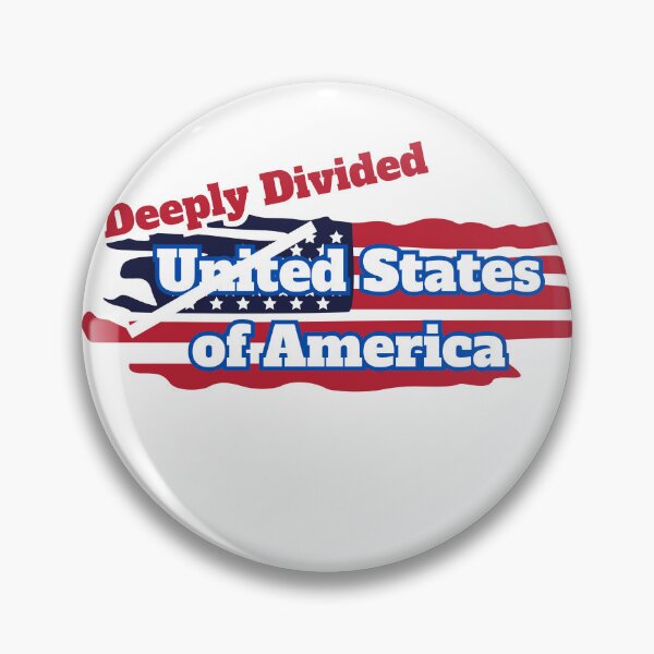 Item preview, United States of America, Deeply Divided designed and sold by SimpleatHeart.