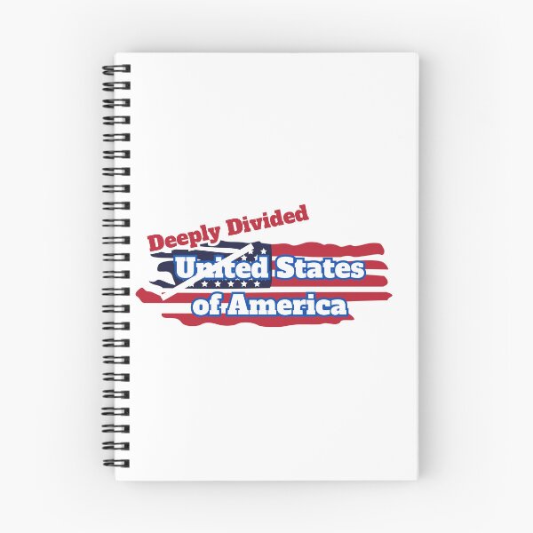 Item preview, United States of America, Deeply Divided designed and sold by SimpleatHeart.