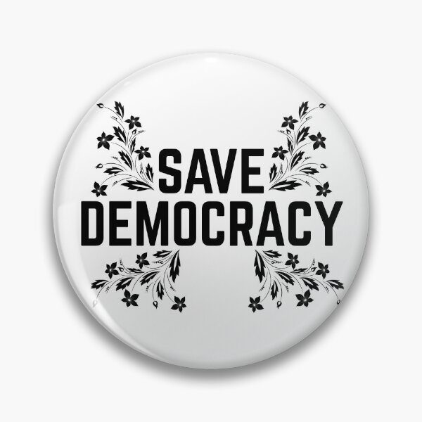 Item preview, Save Democracy Subtle Flowers designed and sold by Minimalismat.