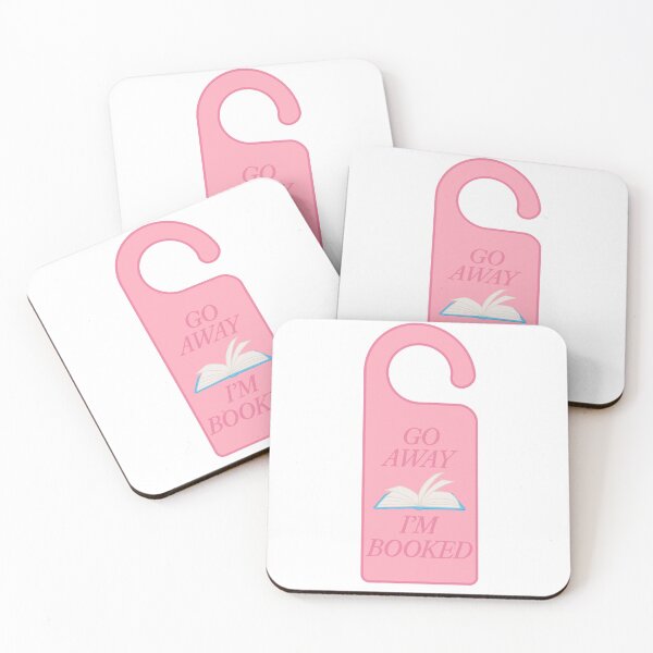 Item preview, Go Away I’m Booked Hotel Door Hanger designed and sold by evereads.