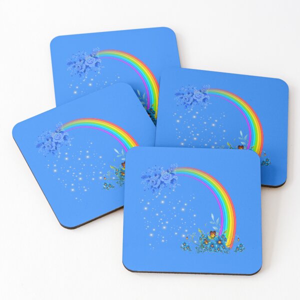 Item preview, Bluer than Blue Boho Collection - A Floral Rainbow Connection designed and sold by Dailywalker22.
