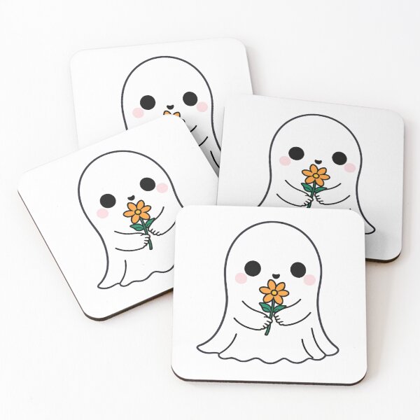 Item preview, Little Flowery Ghost designed and sold by Glitchfab.