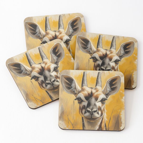 Item preview, Stunning Okapi Painting for Home & Office designed and sold by LazyOwlStore.