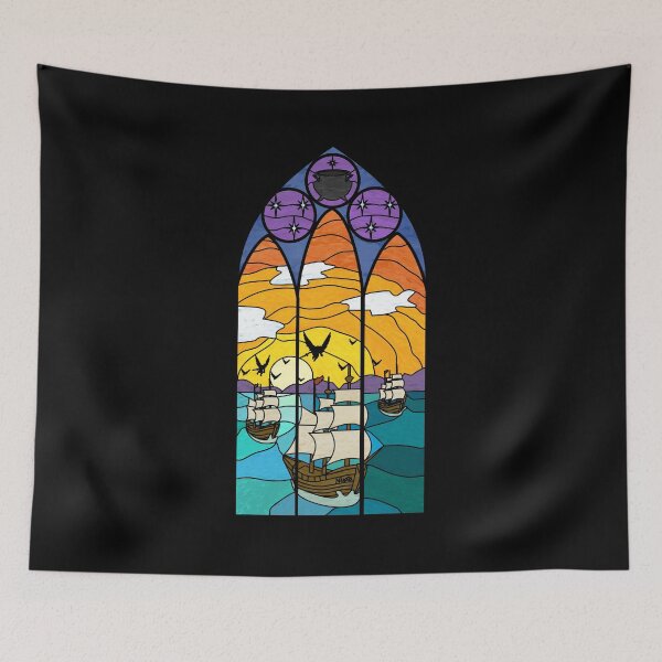 Item preview, The Nesta, Elain and Feyre Arrive - Stained Glass designed and sold by Heather H Designs .