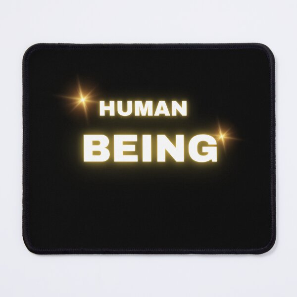Item preview, Human Being Minimalist Quote Shirt designed and sold by matari63.