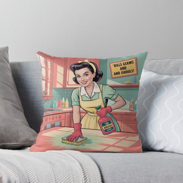 Item preview, Abraxo Cleaner – Retro Fallout Style Ad Poster designed and sold by BladVrt.