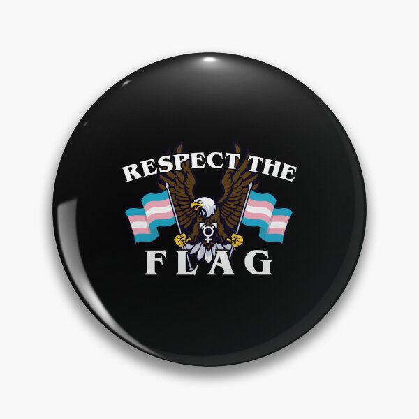 Item preview, Respect the flag (trans) designed and sold by remerasnerdas.