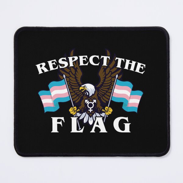 Item preview, Respect the flag (trans) designed and sold by remerasnerdas.