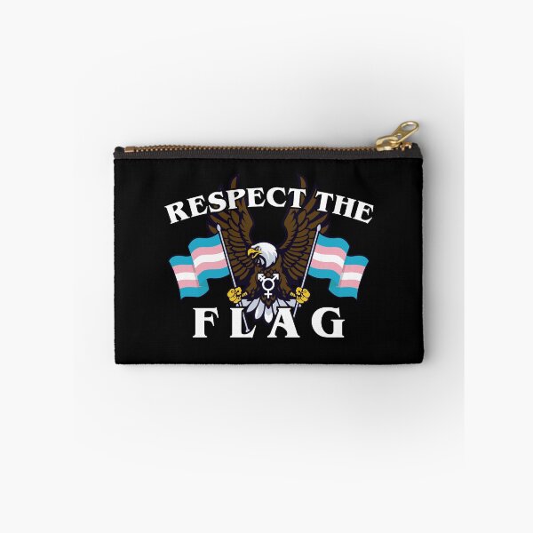Item preview, Respect the flag (trans) designed and sold by remerasnerdas.